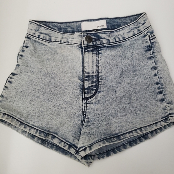 Garage high waisted denim shorts - Picture 1 of 1